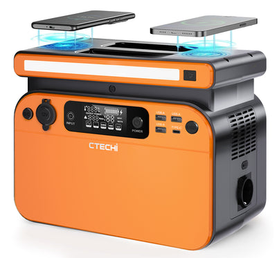 【Update Version】GT500 Portable Power Station 500W / 518Wh