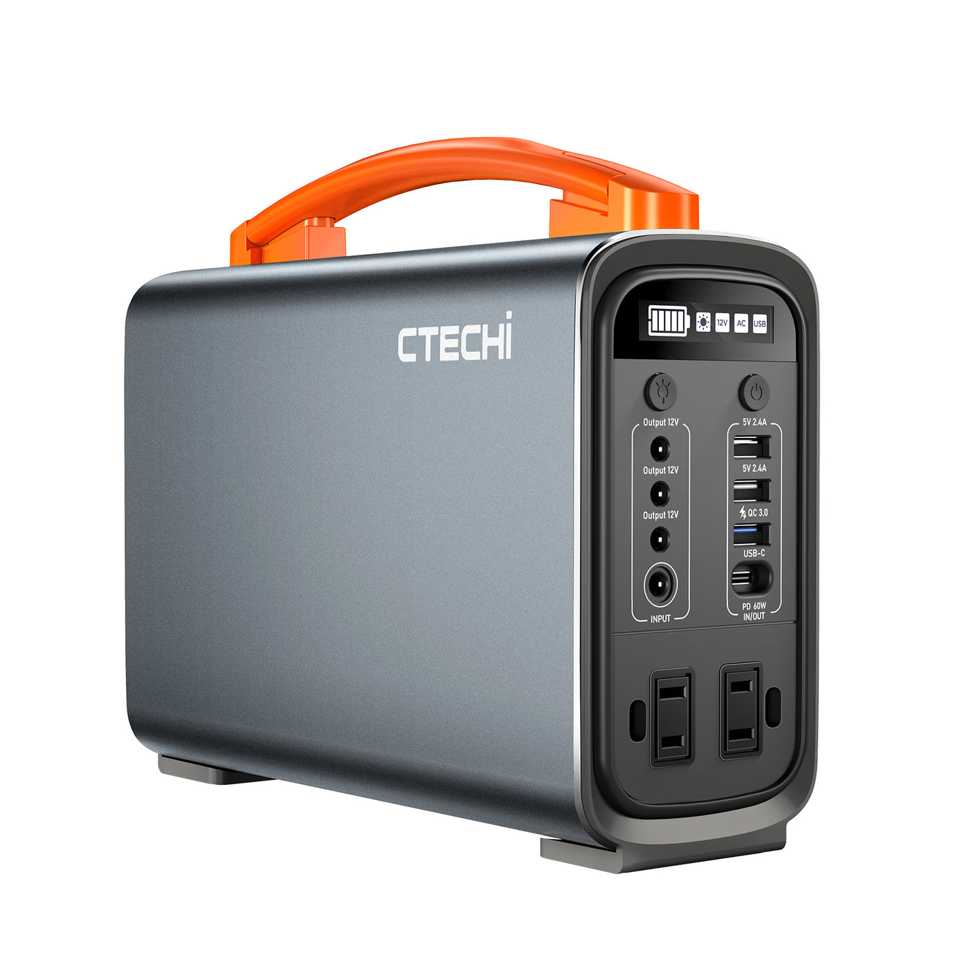 【Refurbished】 CTECHi GT200 Portable Power Station 200W / 320Wh LiFePO4 Battery